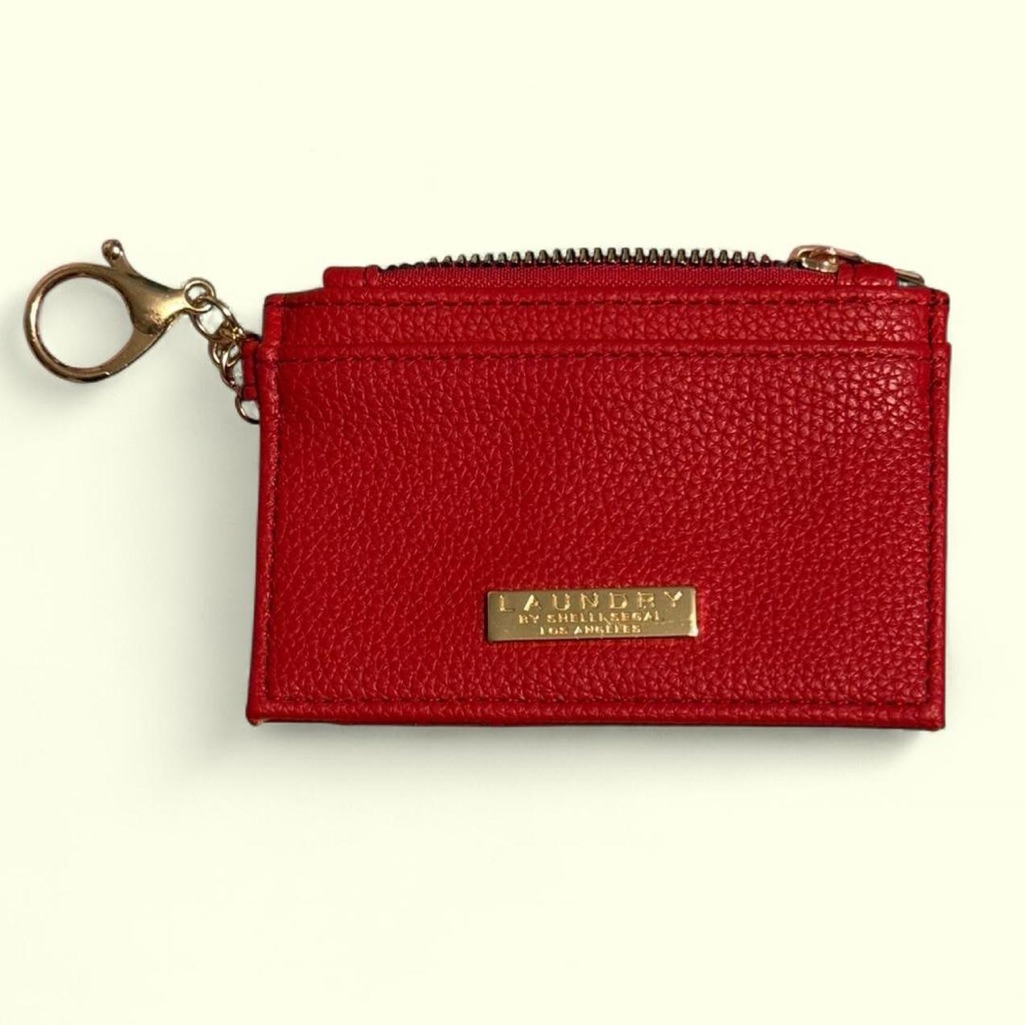 Laundry By Shelli Segal Keychain Cardholder In Red